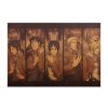 TIE LER Attack On Titan Japanese Cartoon Comic Style Kraft Paper Wall Stickers Bar Poster Decorative 1 - Attack On Titan Store