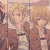 TIE LER Attack on Titan Character Collection Poster Classic Cartoon Anime Kraft Paper Wall Sticker Room 2 - Attack On Titan Store