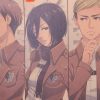 TIE LER Attack on Titan Character Collection Poster Classic Cartoon Anime Kraft Paper Wall Sticker Room 4 - Attack On Titan Store