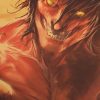 TIE LER Classic Japanese Anime Attack on Titan Poster Bar Home Decor Retro Kraft Paper Painting 3 - Attack On Titan Store