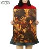 TIE LER Home Room Art Print Wall Stickers Vintage Japanese Posters Anime Attack on Titan Retro - Attack On Titan Store