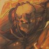 TIE LER New Classic Anime Series Attack On Titan Posters Retro Kraft Paper Poster Bar Cafe 2 - Attack On Titan Store