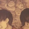 TIE LER Popular Classic Japanese Anime Attack on Titan Home Decor Retro Poster Prints Kraft Paper 4 - Attack On Titan Store