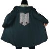 The Training Corps Attack on Titan Hooded Cloak Coat NO HOOD Mockup - Attack On Titan Store