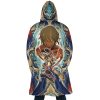 Trippy Eren Yeager Attack on Titan AOP Hooded Cloak Coat BACK Mockup - Attack On Titan Store