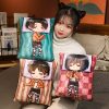 Two Dimensional Anime Attack On Titan Plushie Eren Levi Mikasa Ackerman Shingeki No Kyojin Cushion Pillow 3 - Attack On Titan Store