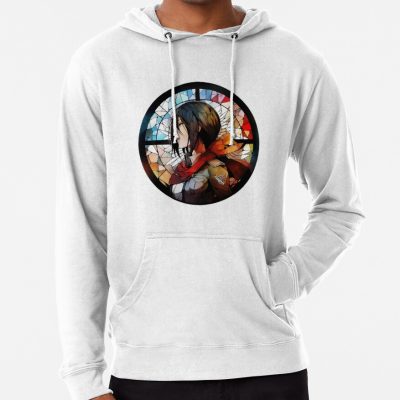 Mikasa Stained Glass Hoodie Official Attack on Titan Merch