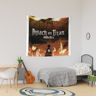 Its Cooming Tapestry Official Attack on Titan Merch