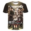 2021 Popular Anime T shirt Attack On Titan 3D Print Fashion Streetwear Men Women Sport Casual 3.jpg 640x640 3 - Attack On Titan Store