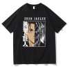 Anime Attack On Titan T Shirt AOT Eren Yeager Clothes Tops Tees Camiseta Camiseta - Attack On Titan Store