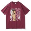 Anime Attack On Titan T Shirt AOT Eren Yeager Clothes Tops Tees Camiseta Camiseta 2.jpg 640x640 2 - Attack On Titan Store