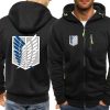 Anime Attack On Titan The Wing Of Liberty Mens Hoodies Zip Up Sportswears Casual Oversized JacketsHip 1.jpg 640x640 1 - Attack On Titan Store