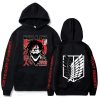 Attack On Titan Eren Yaeger SCOUT REGIMENT Men Hoodies Unisex Oversize Long Sleeve Pullover FOR THE - Attack On Titan Store