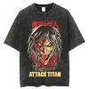 Attack on Titan Washed T Shirt Vintage Anime T Shirt 100 Cotton Summer Casual Short Sleeve 18.jpg 640x640 18 - Attack On Titan Store