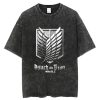 Attack on Titan Washed T Shirt Vintage Anime T Shirt 100 Cotton Summer Casual Short Sleeve 3.jpg 640x640 3 - Attack On Titan Store