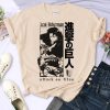 Japanese Anime Attack on Titan T Shirt Men Women Ackerman Mikasa Eren Jaeger Graphics Clothes Unisex - Attack On Titan Store