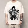 Levi Ackerman Anime T shirt Attack on Titan Manga Graphic Oversized Men Cotton Short Sleeve Tee.jpg 640x640 5 - Attack On Titan Store