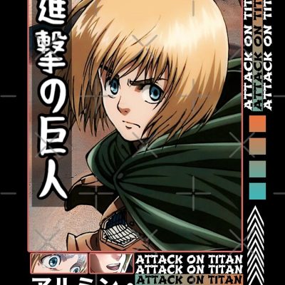 Armin Arlert | Attack On Titan Tote Bag Official Cow Anime Merch