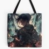 Levi Ackerman Tote Bag Official Cow Anime Merch