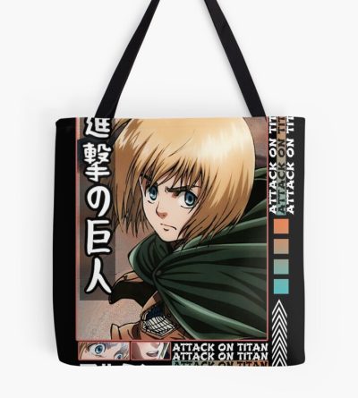 Armin Arlert | Attack On Titan Tote Bag Official Cow Anime Merch