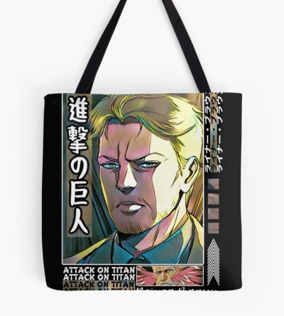 Reiner Braun | Attack On Titan Tote Bag Official Cow Anime Merch