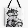 Attack On Titan Iren Yegre Drawing Tote Bag Official Cow Anime Merch