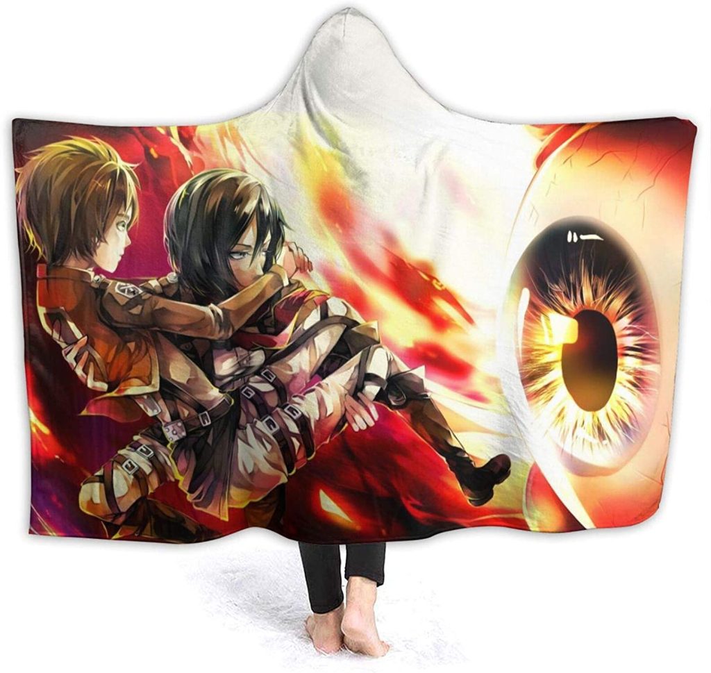 Anime Attack On Titan Hooded Blanket 227813 0 - Attack On Titan Store