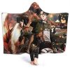 Anime Attack On Titan Hooded Blanket Wearable Soft Throw Blanket de4294 0 - Attack On Titan Store