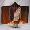 Attack On Titan Hooded Blanket Survey Corps Logo Blanket 04ec28 0 - Attack On Titan Store