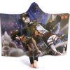 Attack On Titan Levi Ackerman Sword Blanket Flannel Hooded Blanket 553fe3 0 - Attack On Titan Store