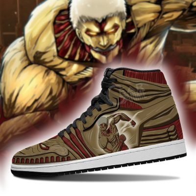 armored titan jordan sneakers attack on titan anime sneakers gearanime 3 - Attack On Titan Store