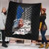 attack on titan anime premium quilt colossal titan face metal wings of free symbol quilt blanket0mcjw - Attack On Titan Store