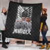 attack on titan anime premium quilt colossal titan wrecking wall wings of freedom symbol quilt blanketzsvu1 - Attack On Titan Store