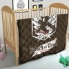 attack on titan anime premium quilt eren fighting white shining wings of freedom symbol quilt blanketbxyai - Attack On Titan Store