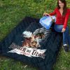 attack on titan anime premium quilt eren titan punch and eren human metal wings of freedom quilt blanket1dfxs - Attack On Titan Store