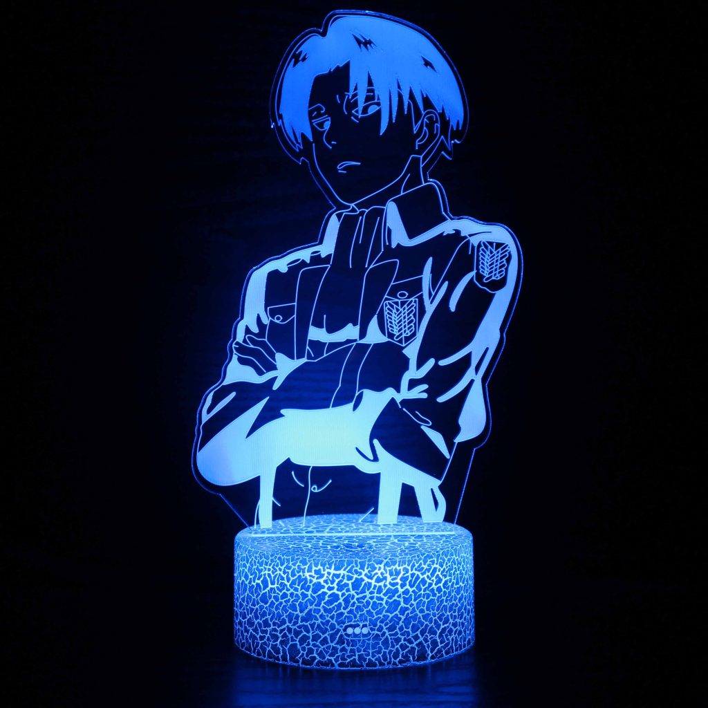 attack on titan captain levi lamp 1 scaled - Attack On Titan Store