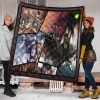 eren yeager and levi ackerman attack on titan premium quilt blanket anime home decor custom for fans ecwef - Attack On Titan Store