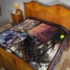 eren yeager and levi ackerman attack on titan premium quilt blanket anime home decor custom for fans goasl - Attack On Titan Store