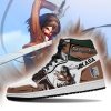 mikasa ackerman jordan sneakers attack on titan anime sneakers gearanime 3 - Attack On Titan Store