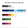 tank top color chart - Attack On Titan Store