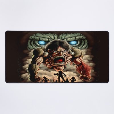 Attack The Titans Mouse Pad Official Cow Anime Merch