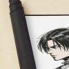 Levi Ackerman Mouse Pad Official Cow Anime Merch