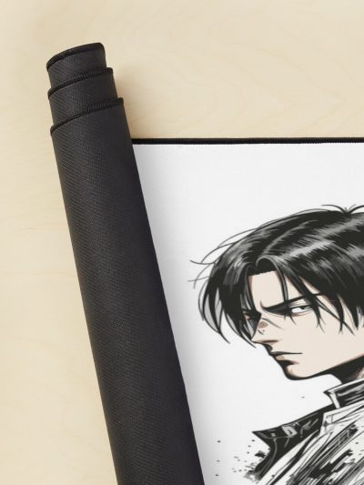 Levi Ackerman Mouse Pad Official Cow Anime Merch