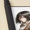 Mikasa Ackerman Mouse Pad Official Cow Anime Merch