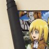 Aot Happy Moment Mouse Pad Official Cow Anime Merch