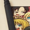 Aot Chibi Mouse Pad Official Cow Anime Merch