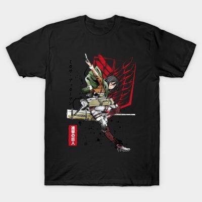 Soldier Mikasa Attack On Titan T Shirt - Attack On Titan Store