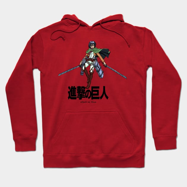 Mikasa Attack On Titan Hoodie